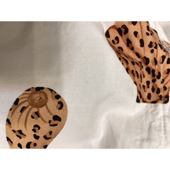 Farm rio leopard sea‎ shell midi dress - Picture 16 of 16